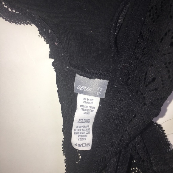 AMERICAN EAGLE (aerie)- black bralette - Picture 3 of 3